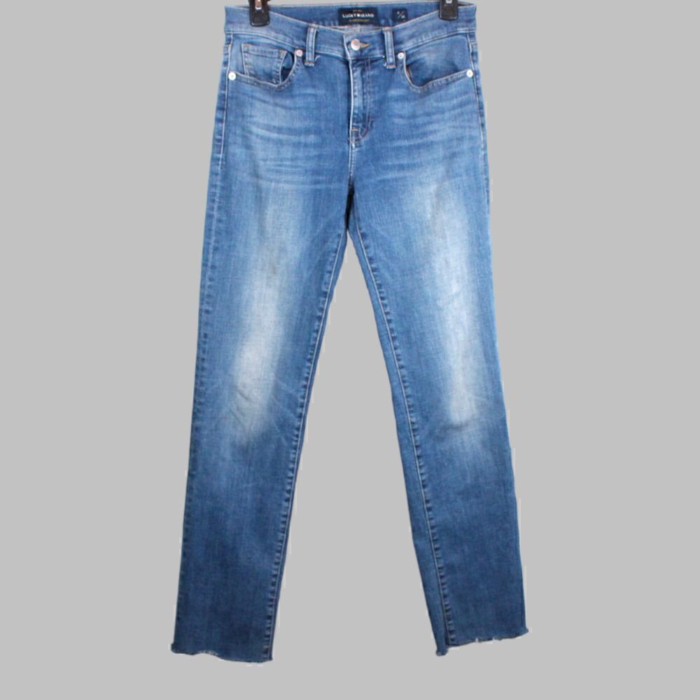 LUCKY BRAND Brooke Straight Leg Jeans in Mid Wash Size 6